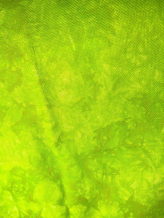Dragon Snot | Hand Dyed Aida