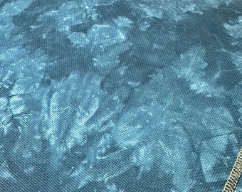Calypso / Tela Aida tinta a mano / Realizzata su ordinazione