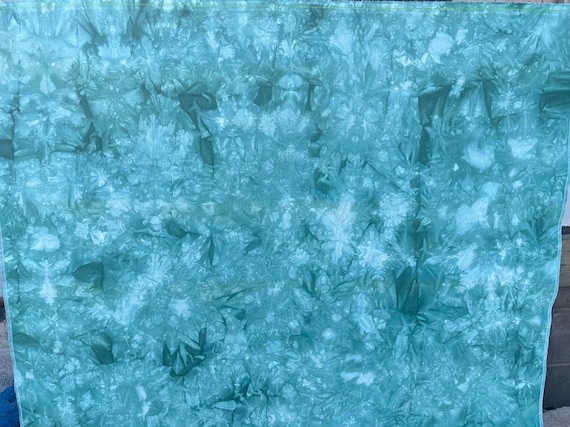 Celadon Sea | Hand Dyed Aida