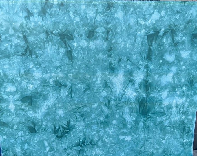 Celadon Sea | Hand Dyed Aida | Made To Order