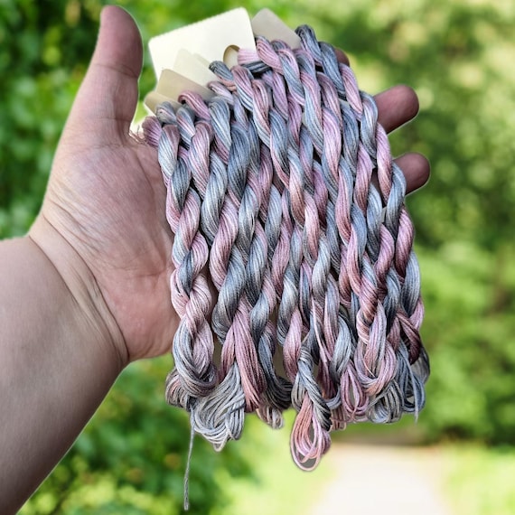 Harleen | 6 Strand DMC Cotton Floss | Hand Dyed Floss