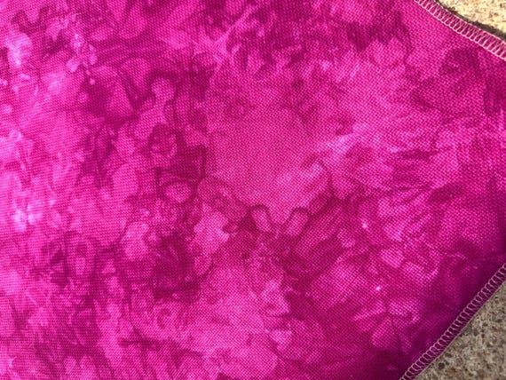 Cosmic Berry | Hand Dyed Aida | Made To Order