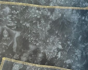 Tempesta / Tela Aida tinta a mano / Realizzata su ordinazione
