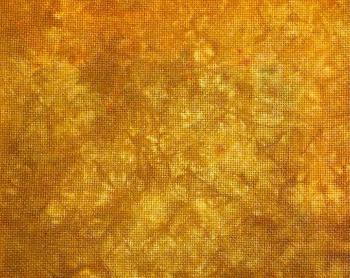 Goldenrod | Hand Dyed Aida | Made To Order