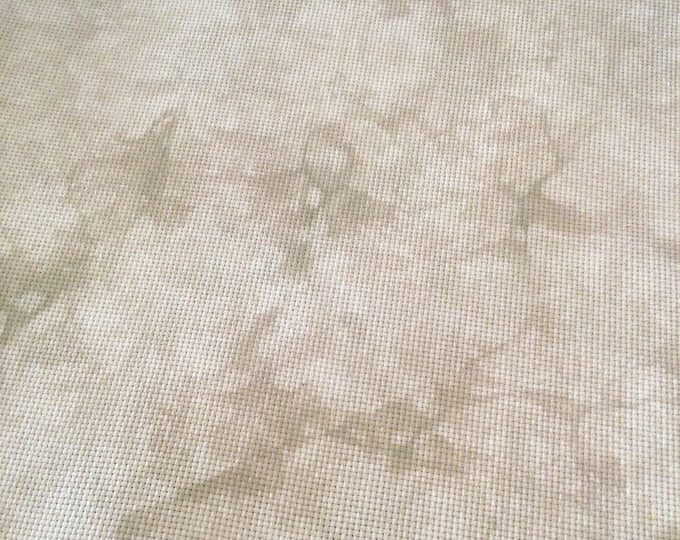 Parchment | Hand Dyed Aida | Made To Order
