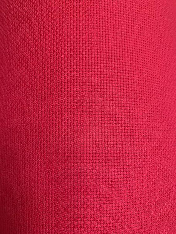 Red | 14 Count Aida | Finished Edges
