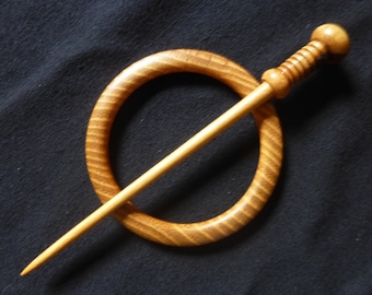 Black Locust Shawl Pin, small head #13