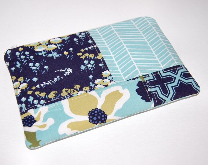 Ereader Zipper Case Pouch Quilted Patchwork Joel Dewberry Etsy