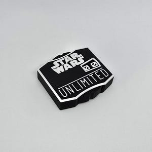Contador de saúde e danos: Star Wars Unlimited - Gamegenic Damagepad - Premium impresso em 3D - 0-99 com engrenagem giratória única