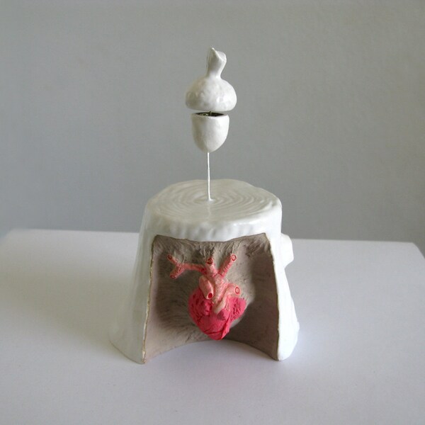 Anatomically Correct Tree Ghost - ceramic sculpture (LAST ONE)