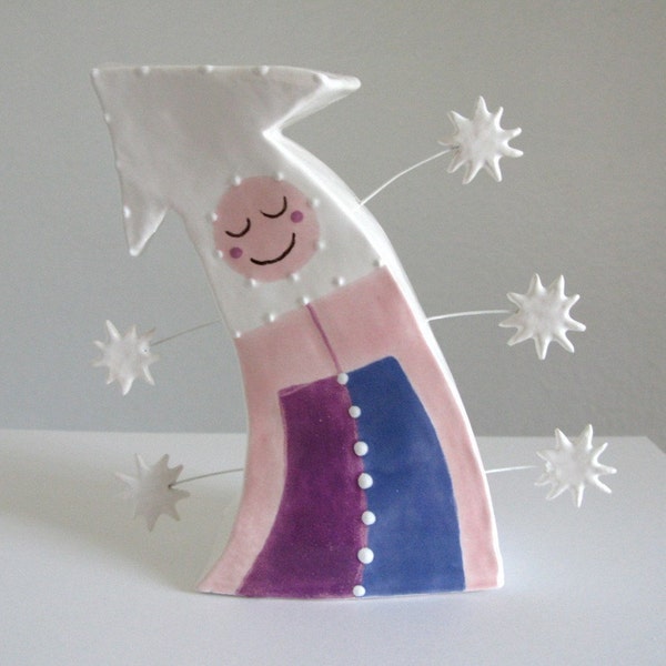 The Direction of Happiness - ceramic sculpture