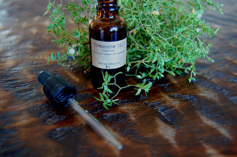 Creosote Oil Chaparral Oil Greasewood Organic Infused Desert Etsy