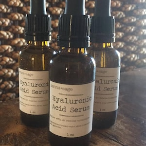 Hyaluronic Acid Serum.... 1 ounce...  FREE SHIPPING