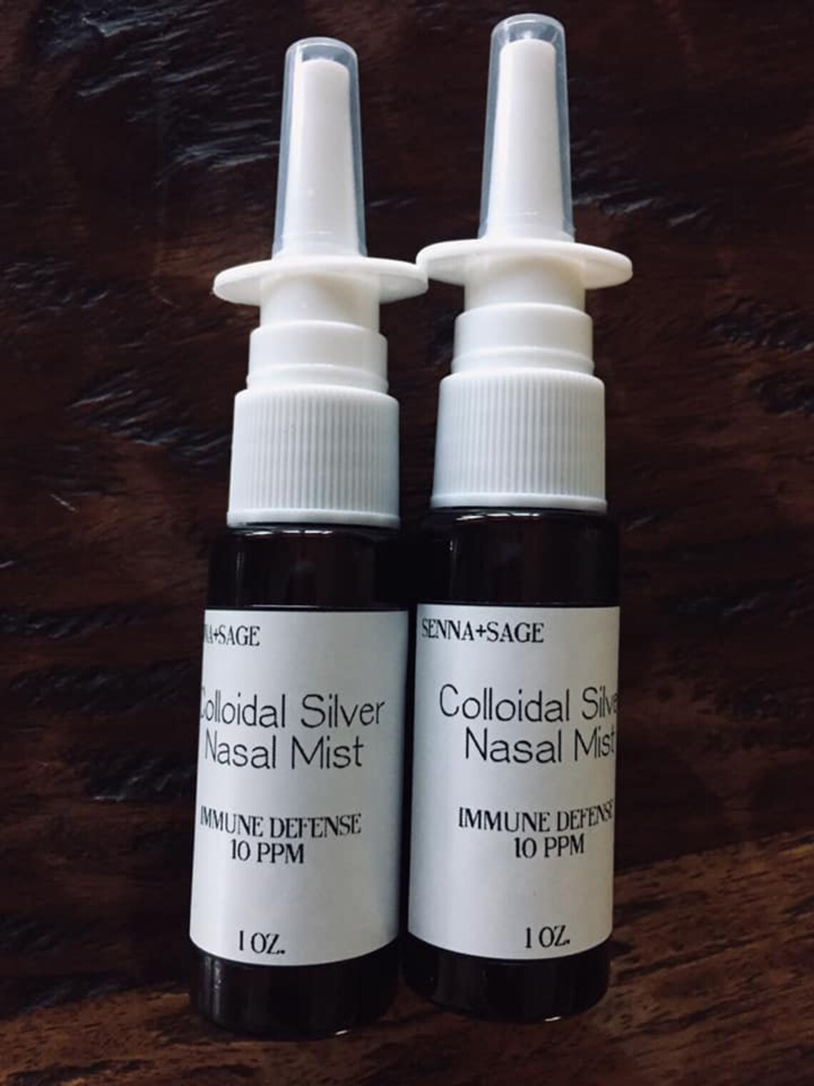Colloidal Silver Nasal Mist immune support and defense 2 Etsy