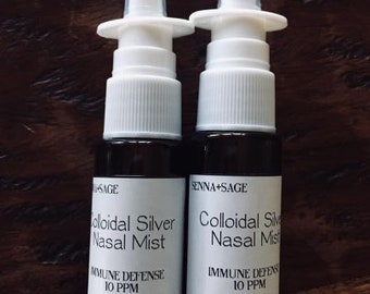 Colloidal Silver Fine Nasal Mist 2 pack