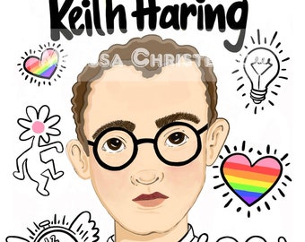 Keith Haring Art Print