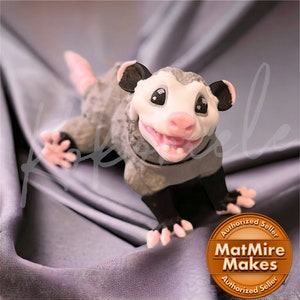 Littlest Opossum Fidget Articulated Desk Companion