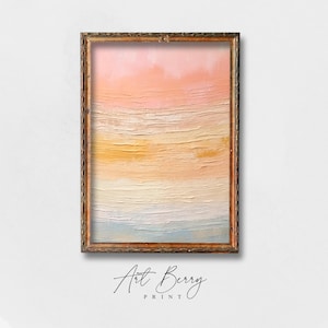 Pastel abstract wall art, pastel oil  painting, textured wall art, pastel wall art, soft colors print, digital download PRINTABLE wall art