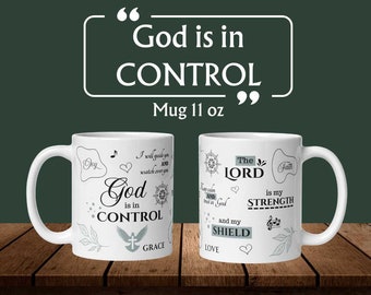 Mug 11oz verset de la Bible affirmations- Théology mugs- college mugs coffee or the- Coffee mugs homemade-  God mugs- catholic mugs