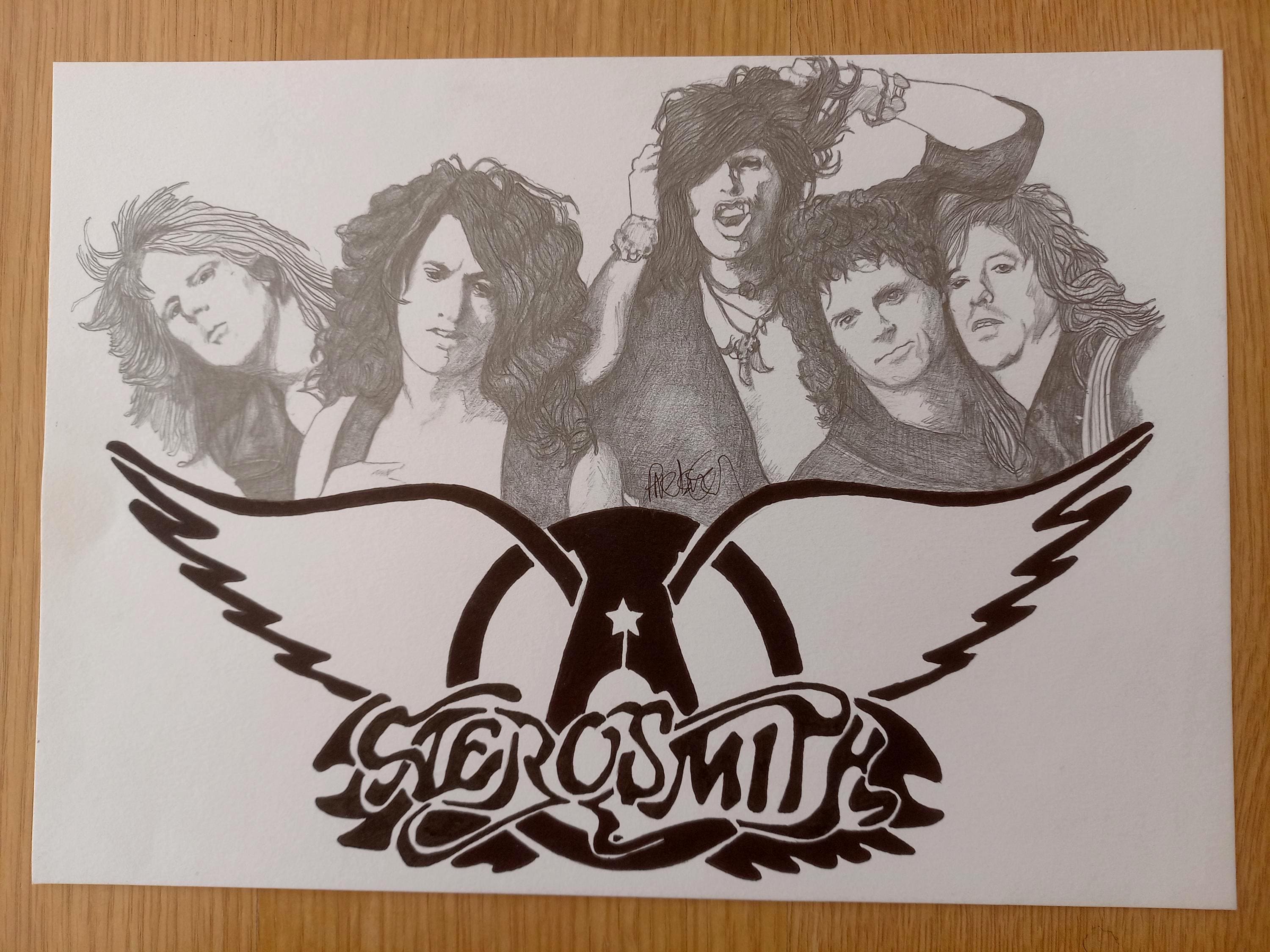 Aerosmith logo - Etsy 日本