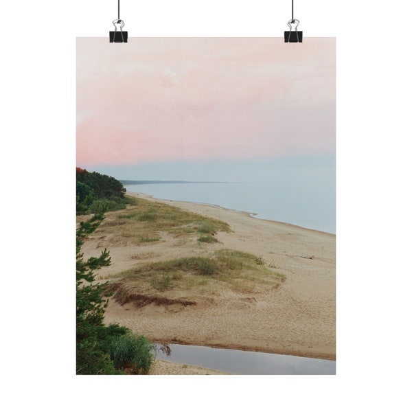 Baltic Sea - Matte Vertical Posters | Analogue photography, 35MM, first roll analog, Latvia.