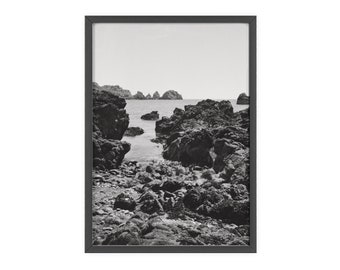Moulin Huet Bay | Posters - Analog photography, Film Photography Print, 35mm Film, Fine Art, Guernsey.
