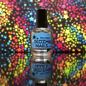 Self Leveling Top Coat Liquids For Acrylic Nail Dip Powder by Kozmik Nails