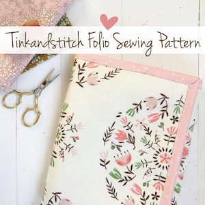Tinkandstitch Folio digital PDF sewing pattern, organizer