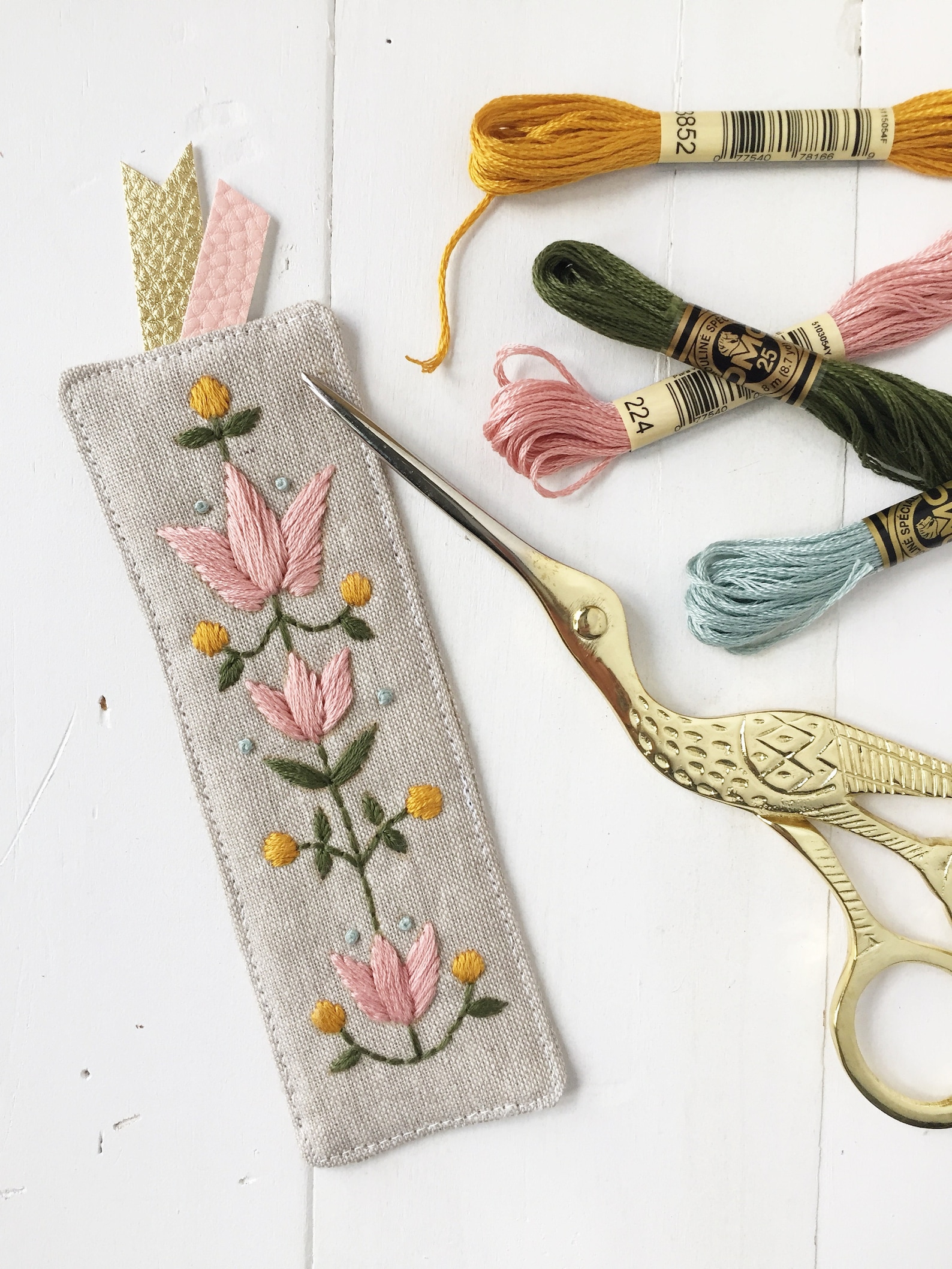 Nanas Bookmark Digital PDF Sewing and Embroidery Pattern | Etsy