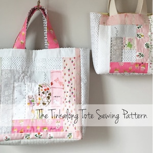 Tinkalong Tote digitales PDF Schnittmuster