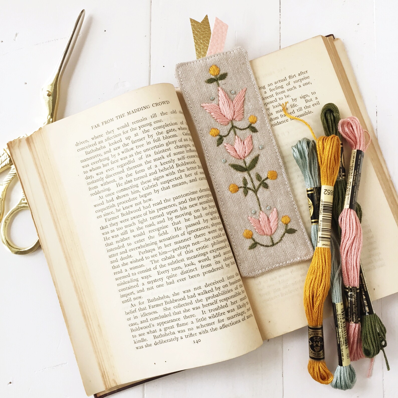 Nanas Bookmark Digital PDF Sewing and Embroidery Pattern - Etsy