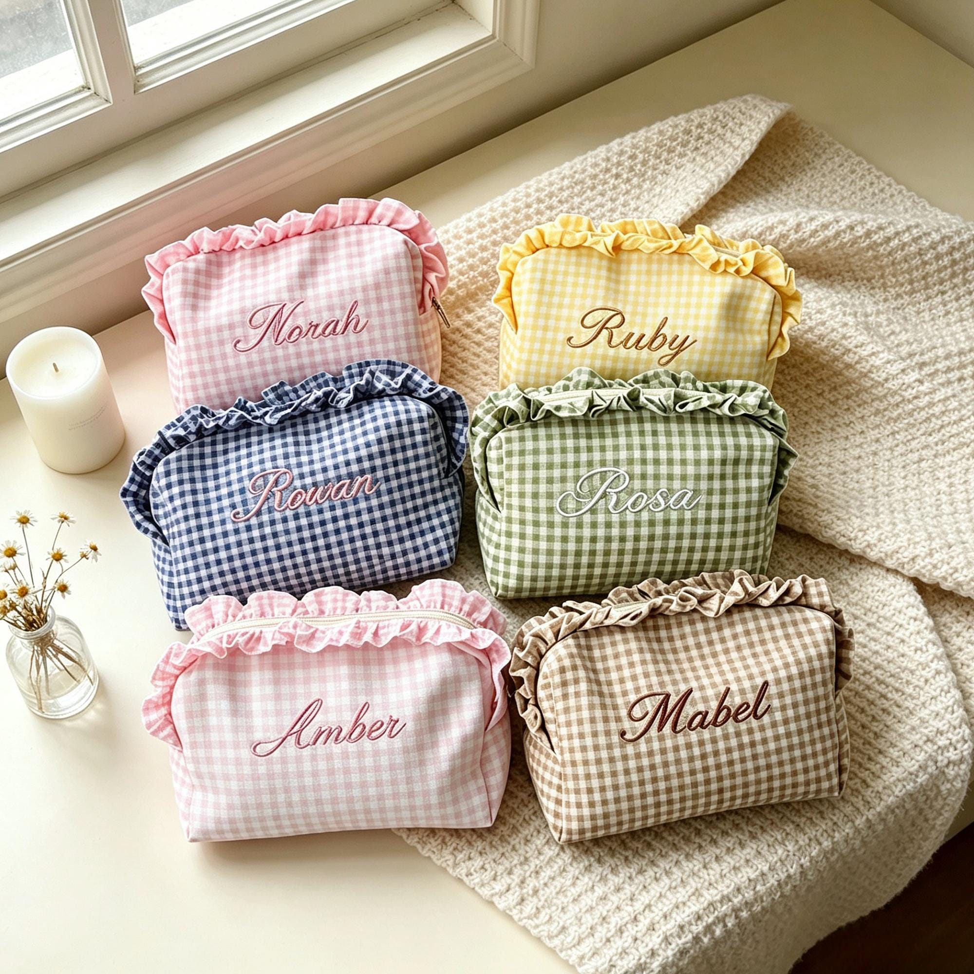 Personalized Cosmetic Bags