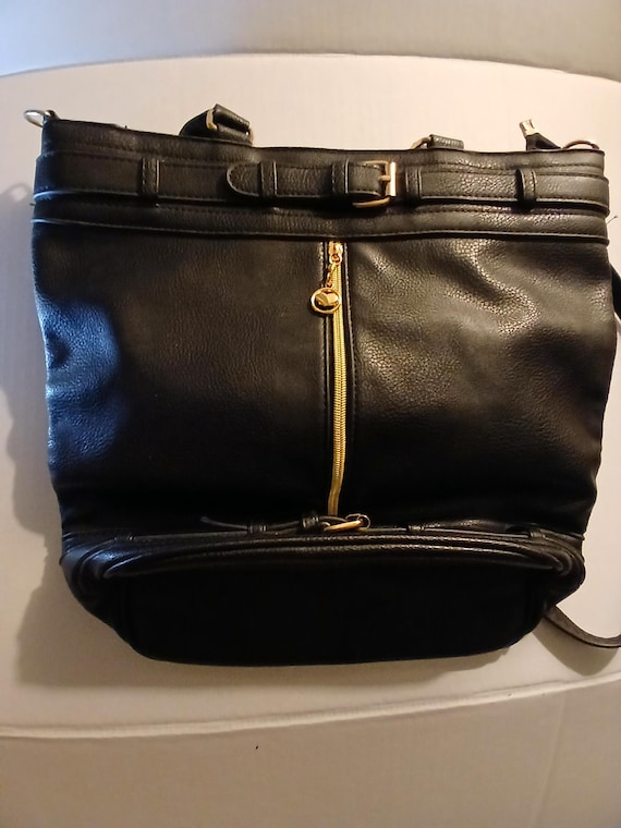 Large Leather Shoulder Bag - image 1