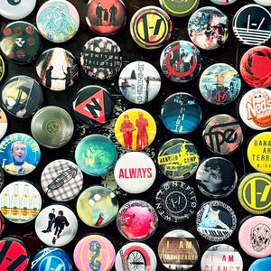 build-your-own set |-/ twenty one pilots Pins or Magnets | 1.25" | Set of 6