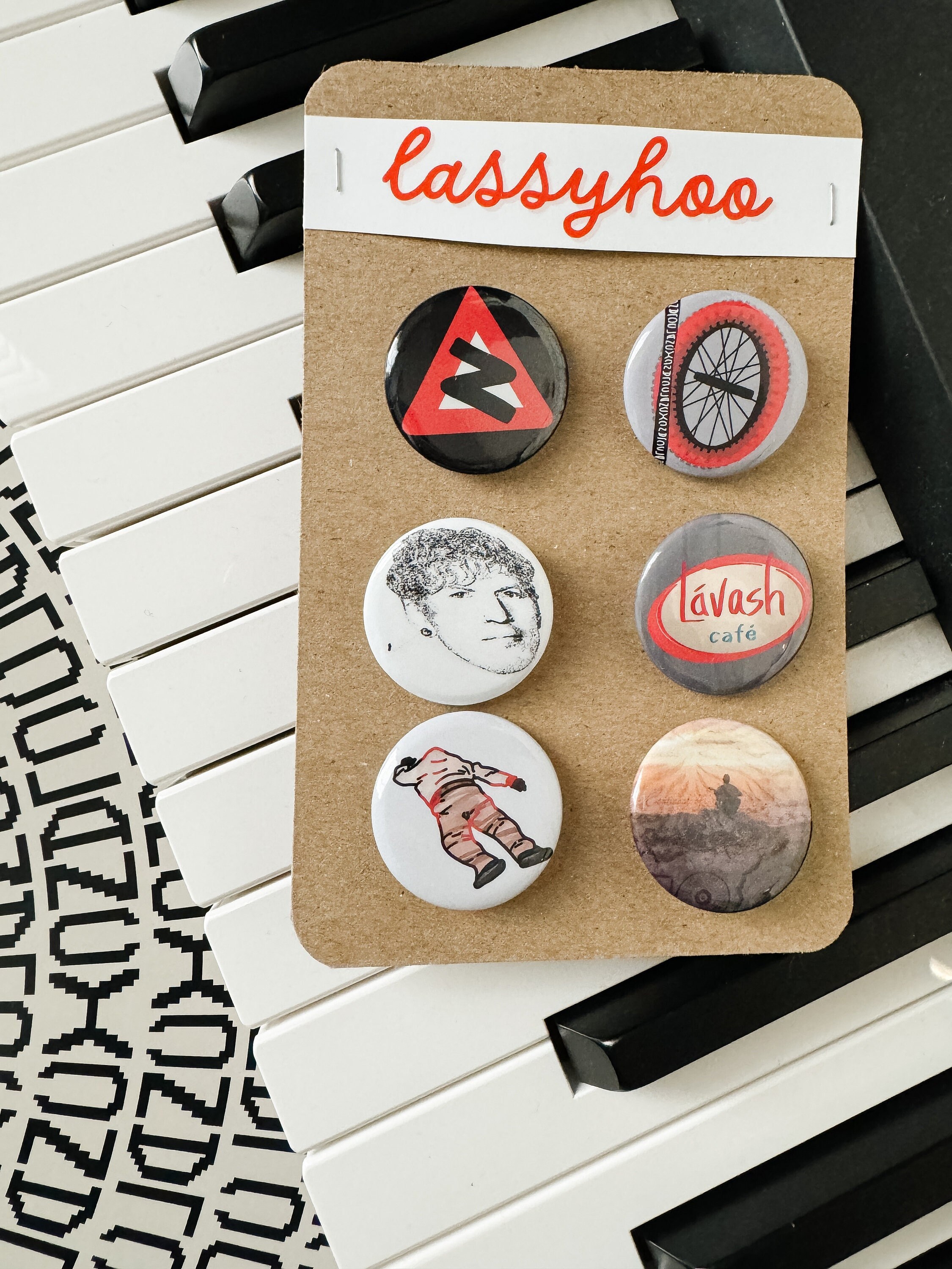 Twenty One Pilots Clancy Merch Lavash Edition 1.25 Buttons Pins Set of ...