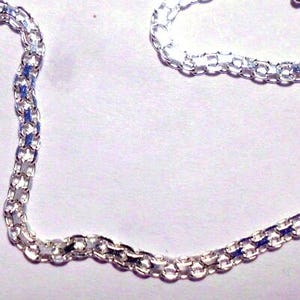 Personalized Bismarck bracelet/anklet Solid 925 sterling silver  USA- MAIL NOW 7 or 8 inches about 3mm wide - Initials. Minimalist