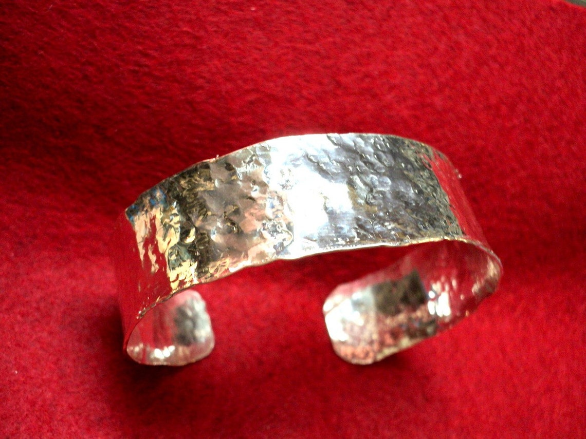 Cuff Bracelet Classic Sterling Everyday Comfortable 3/4 Inch - Etsy