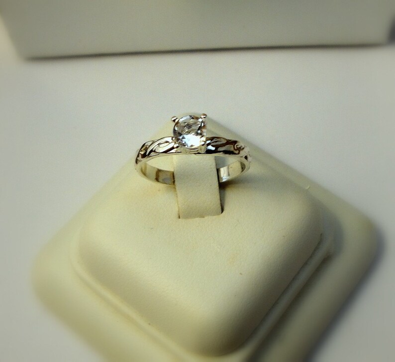love solitaire ring