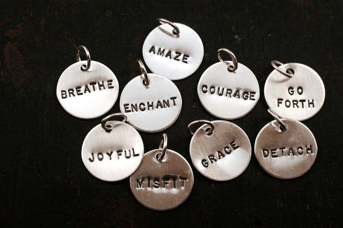 Personalized charm custom charm name charm date charm Etsy