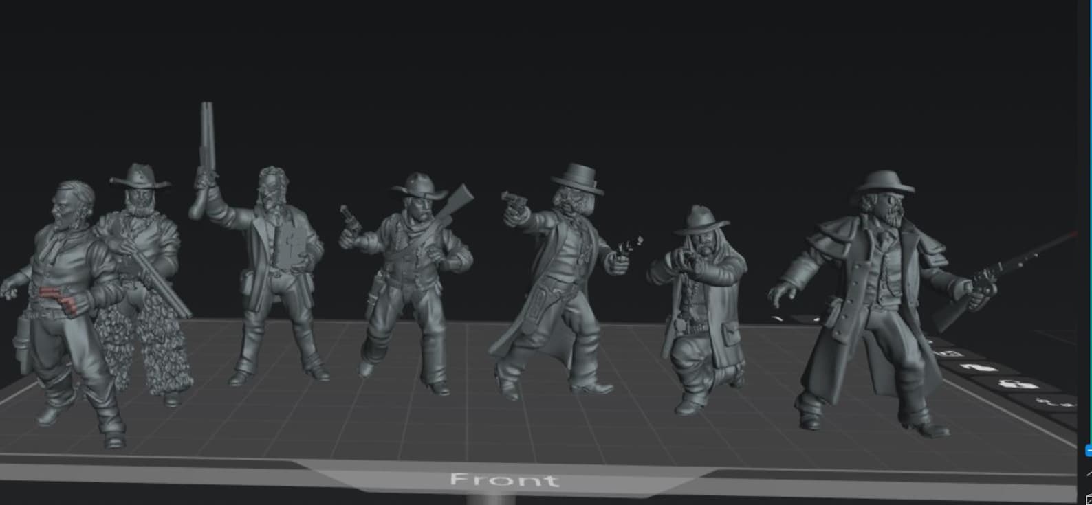 Wild West STL Bundle | Cowboy Miniatures + Town Buildings | Pre ...