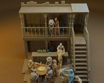 Wild West Spaghetti Western Miniature Set