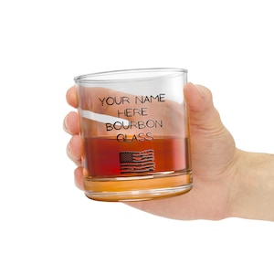 Benutzerdefinierte Name Rocks Glas, 10oz