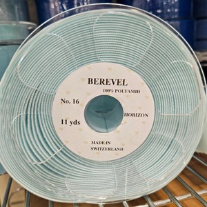 Swiss Velvet Ribbon - Berevel - Horizon - 2" Width  - 11 Yard Roll