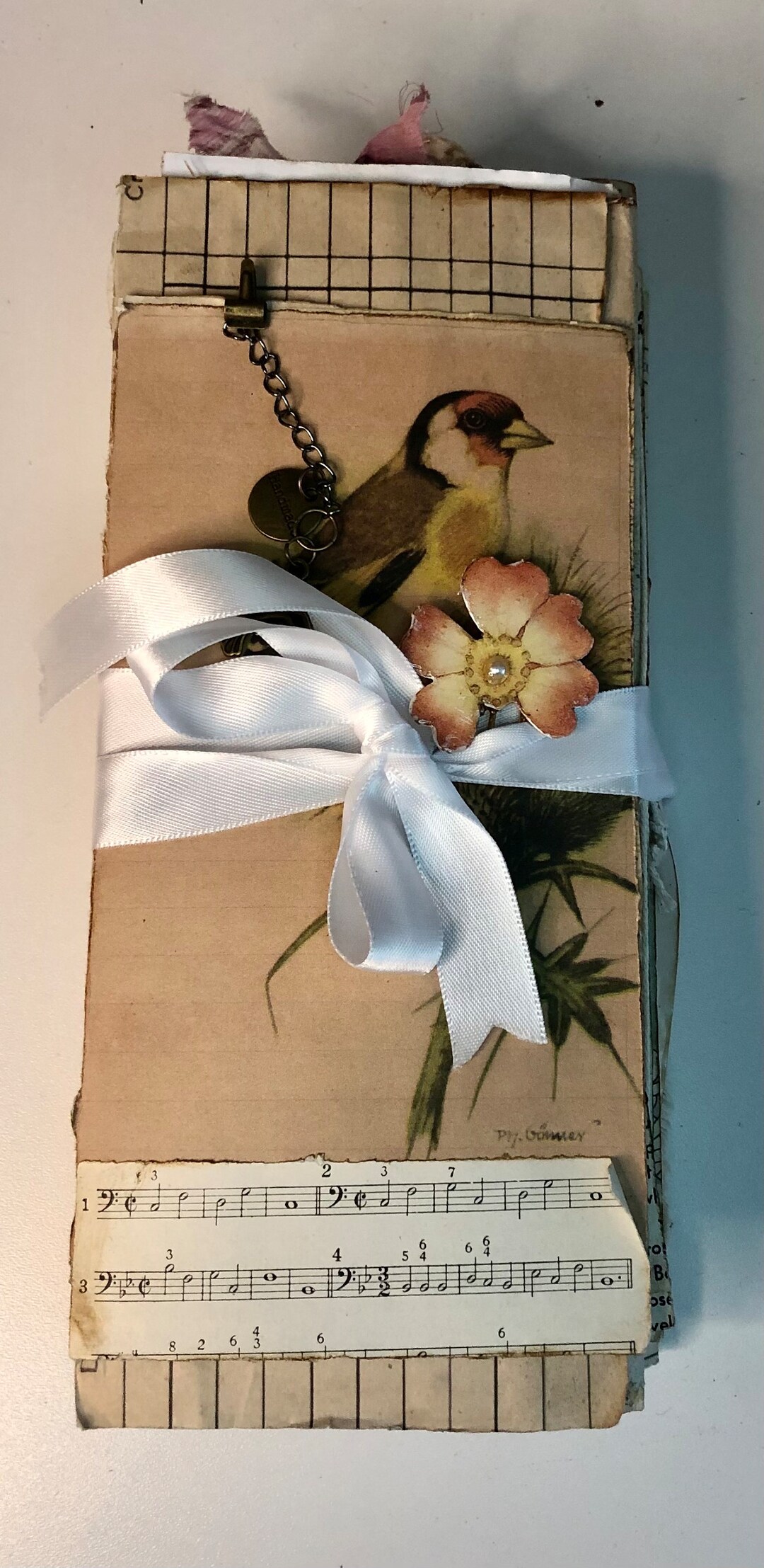 Flip Flop Notebook Junk Journal Vintage Style Made With Envelopes - Etsy