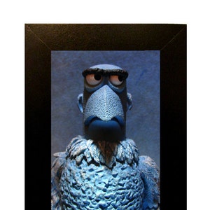 Sam the Eagle Toy Photograph Framed Muppets