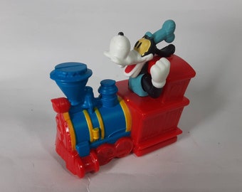 Vintage Disney Goofy Train Toy