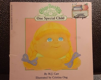 Vintage Cabbage Patch Kids Picture Book