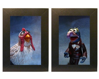 Muppets Framed Photo Set Gonzo and Camilla Toys