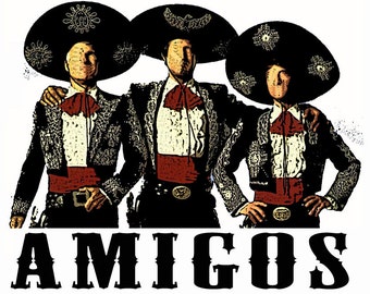 Three Amigos Movie T-Shirt