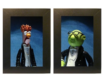 Muppets Framed Photo Set Beaker and Bunsen Toys